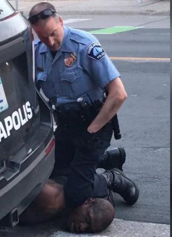 George Floyd - muere a manos de un policia - captura de pantalla - mayo 29 2020